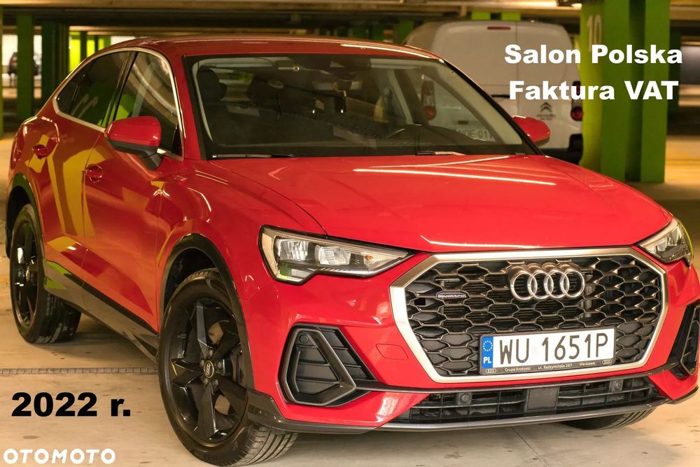 Audi Q3 Audi Q3 Sportback 40 TFSI quattro S tronic - Faktura VAT cena brutto