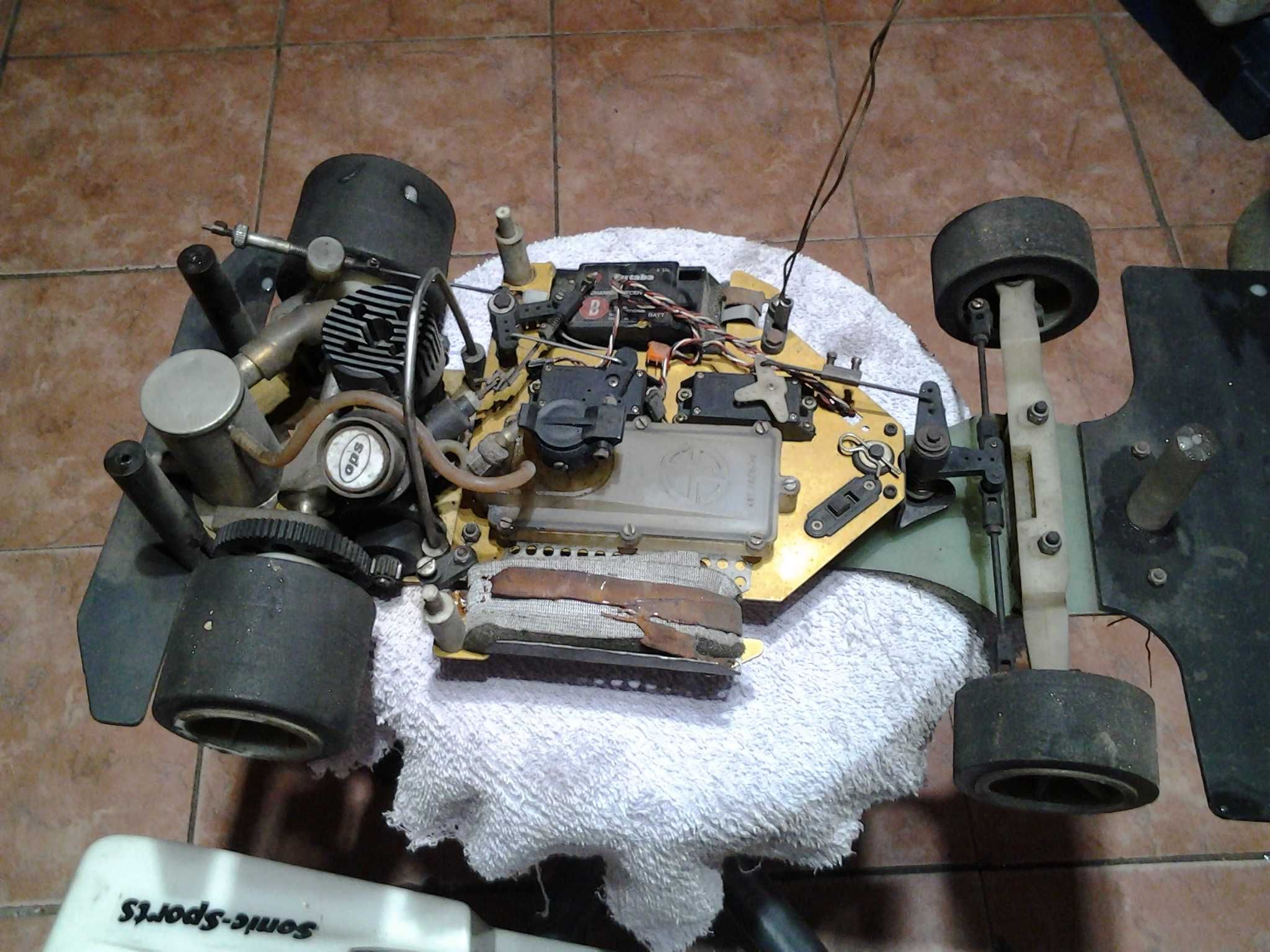 carro eletrico com comando