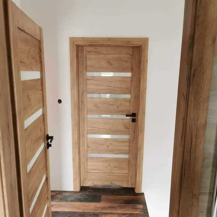 DRZWI z Ościeżnicą Nakładkową OBUDOWA Starej Futryny BEZ WYRYWANIA !