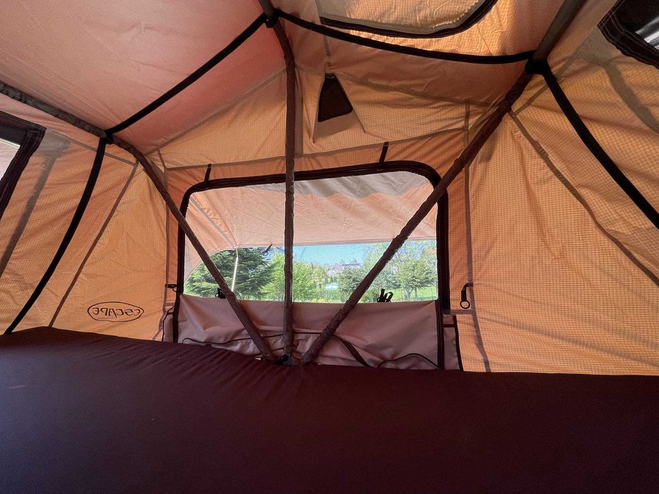 Namiot dachowy ALASKA 190 cm 5 osobowy beżowy