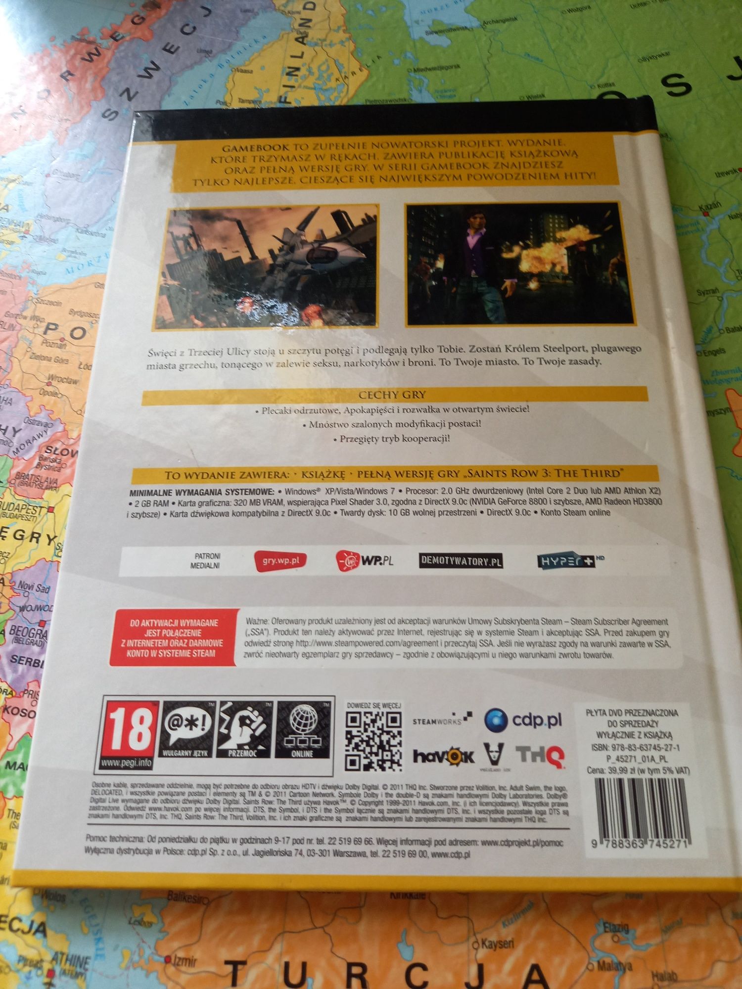 Gra pc saints row 3 the third