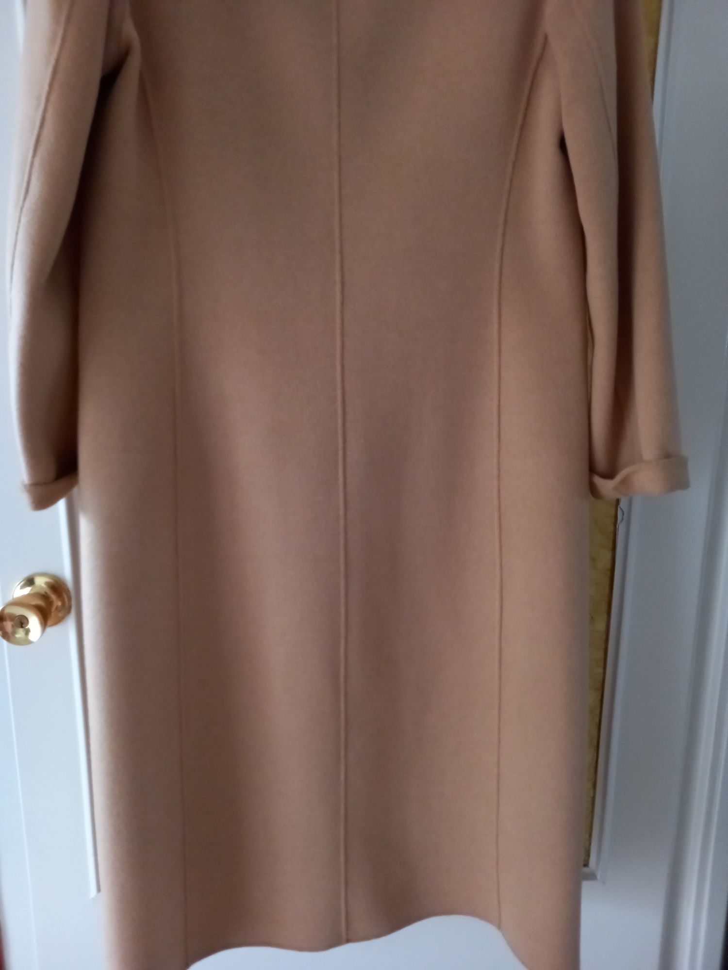 Massimo Dutti płaszcz wełniany 42