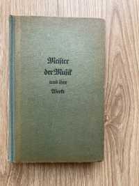Herbert Gerigk Meister der Musik 1936 r. Książka niemiecka