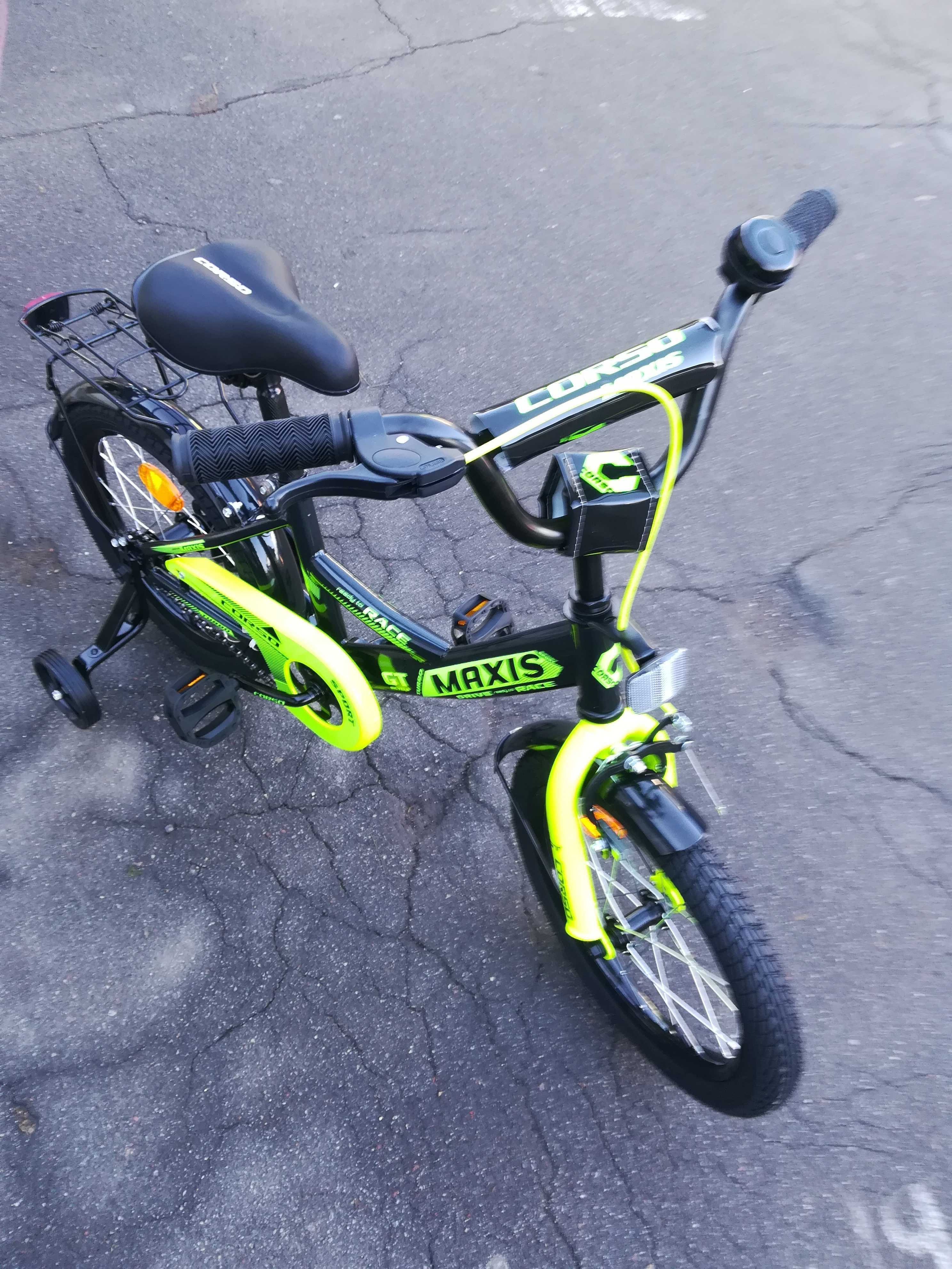 Велосипед GT 16' с безопасной рамой для детей от 4-х лет