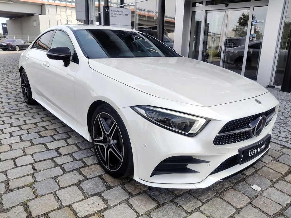 Mercedes-Benz CLS Distronic, Szyberdach, Skóra, Multibeam LED, Kamera 360