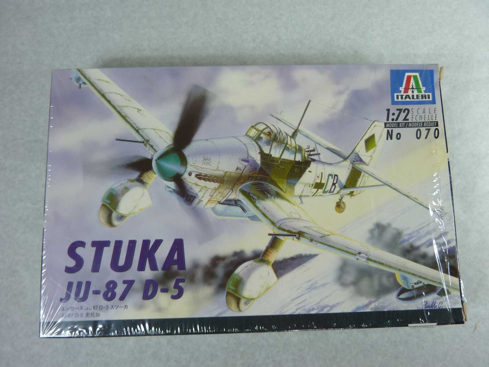 Model Samolotu 1-72  Stuka JU-87 D-5