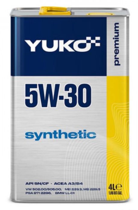 Масло Yuko 5w30, 5w40, 10w40, 15w40, олива