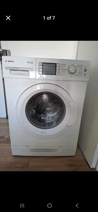 Maquina de lavar e secar roupa BOSCH