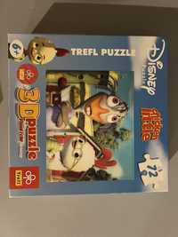 Puzzle 3D 72 elementy Disney Kurczak mały