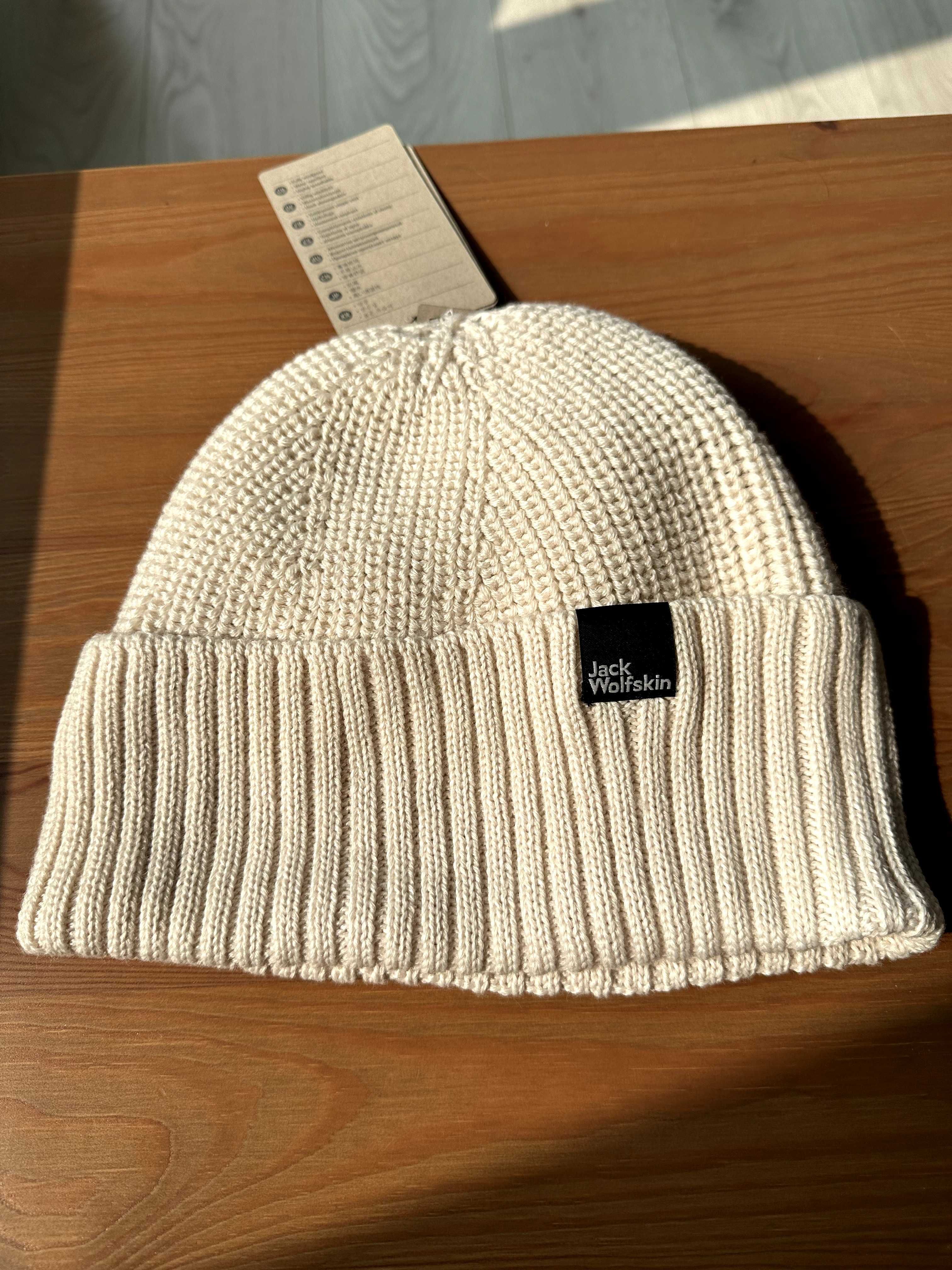 Czapka zimowa | Jack Wolfskin | Biała | Nowa
