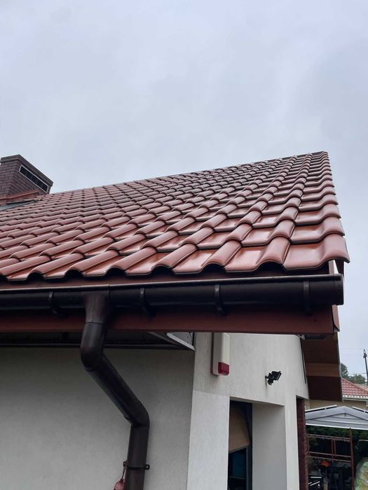 Dachówka ceramiczna Raben Monza Plus z demontażu domu