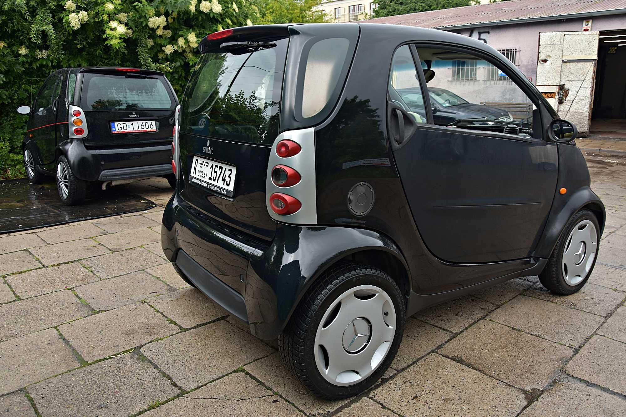 Smart fortwo, 0.6 turbo, 102000 km, PULSE, polift, 2002 rok