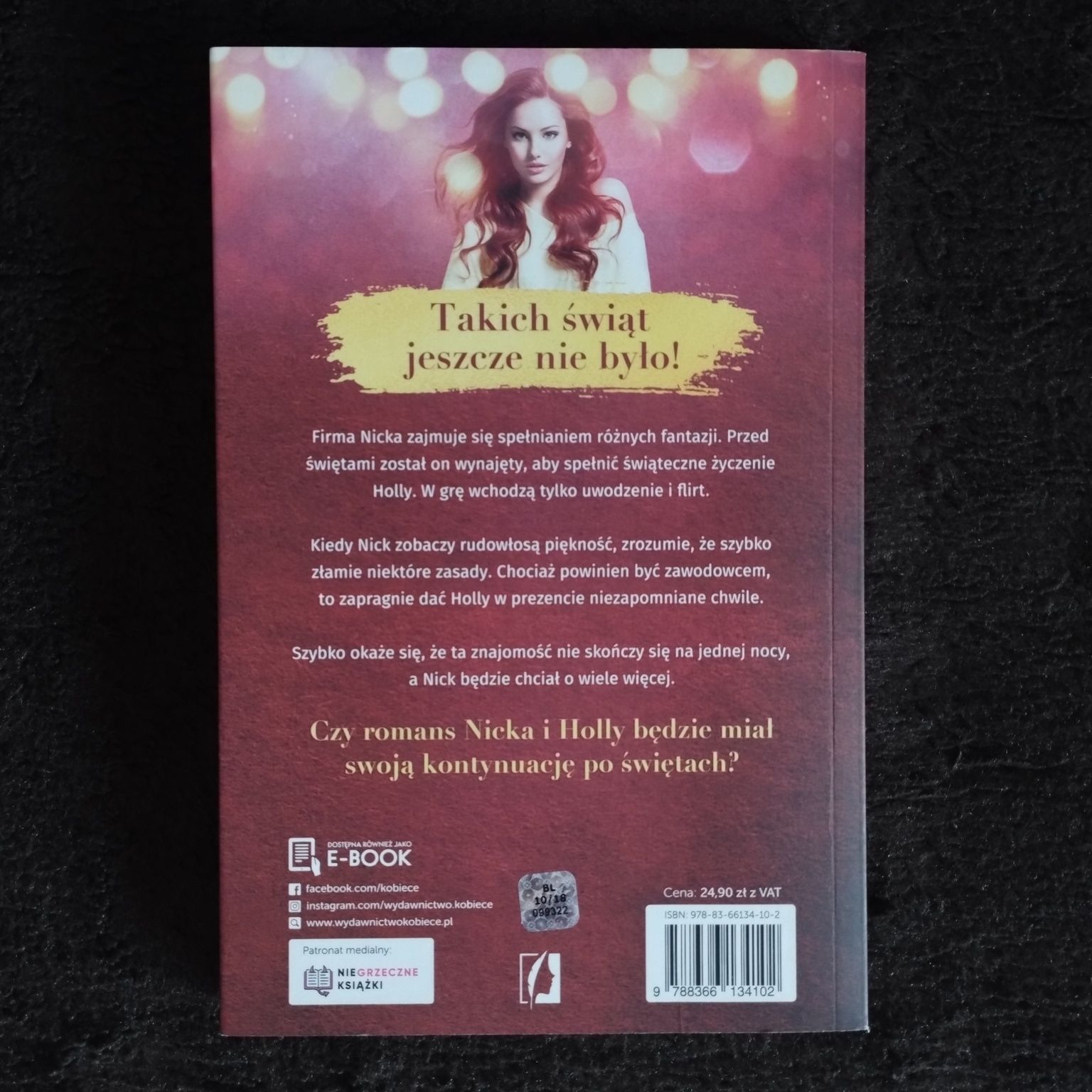 Książka Mikołaj na zamówienie Jenika Snow, Jordan Marie