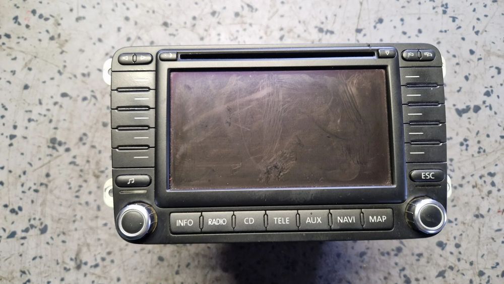 VOLKSWAGEN TOURAN PASSAT B6 GOLF V RADIO NAWIGACJA 1T0035194D