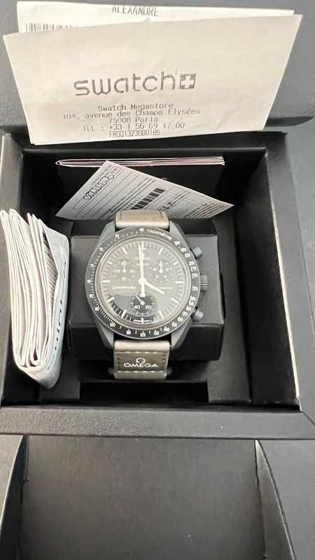 Zegarek Omega x Swatch SO33A100 – Mercury Kolekcjonerski Hit