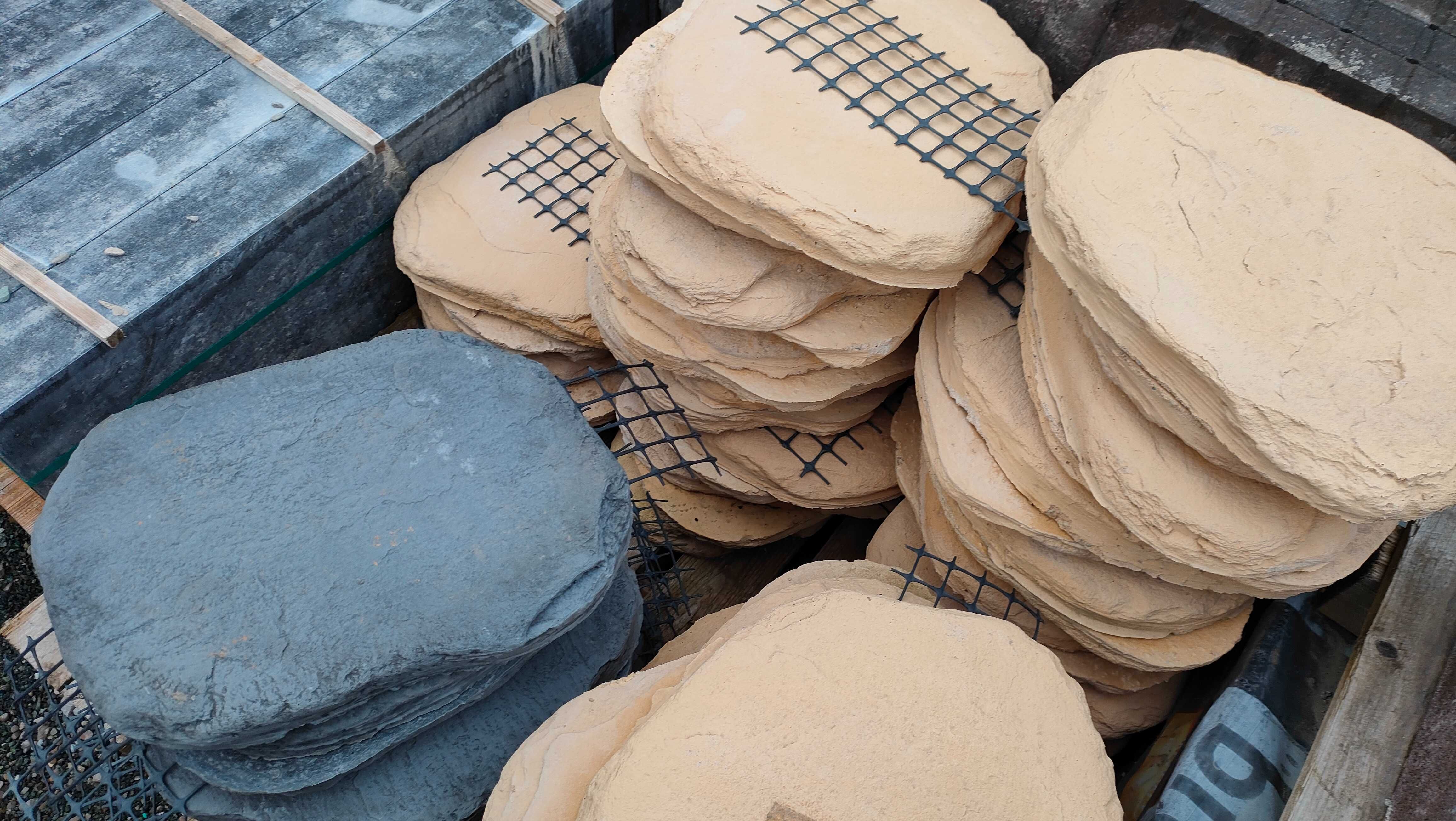 Ozdobna płyta betonowa kamień step płytki dekoracyjne głaz ogrodowy