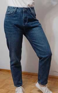 Spodnie Damskie Zwężane Jeans Texasy Dżinsy Wysoki Stan Size 31 W 31
