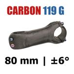 Carbon! mostek 80mm 6st carbonowy rower wspornik 80 mm 8 cm gravel