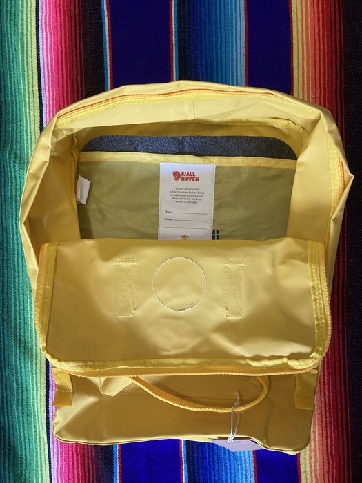 *NOVA* Mochila Fjallraven Amarela