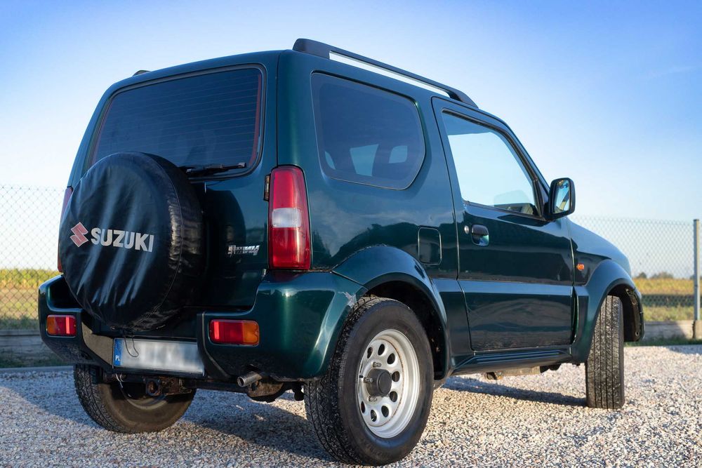 Suzuki Jimny 1.3 Benzyna-gaz hak-4x4 sprawna klimatyzacja