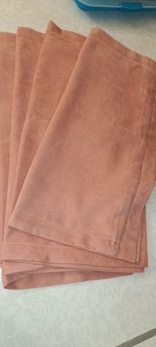 Poszewki na poduszki 45x45 Jaśki 4 szt brudny róż