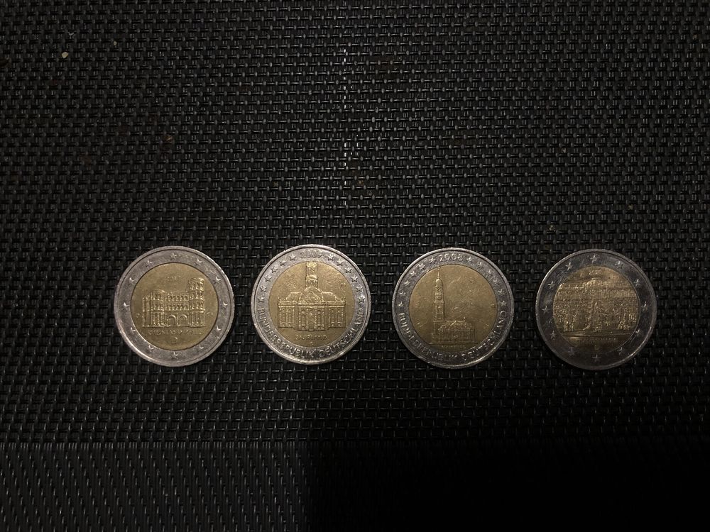 Moedas 2 Euros Alemanha