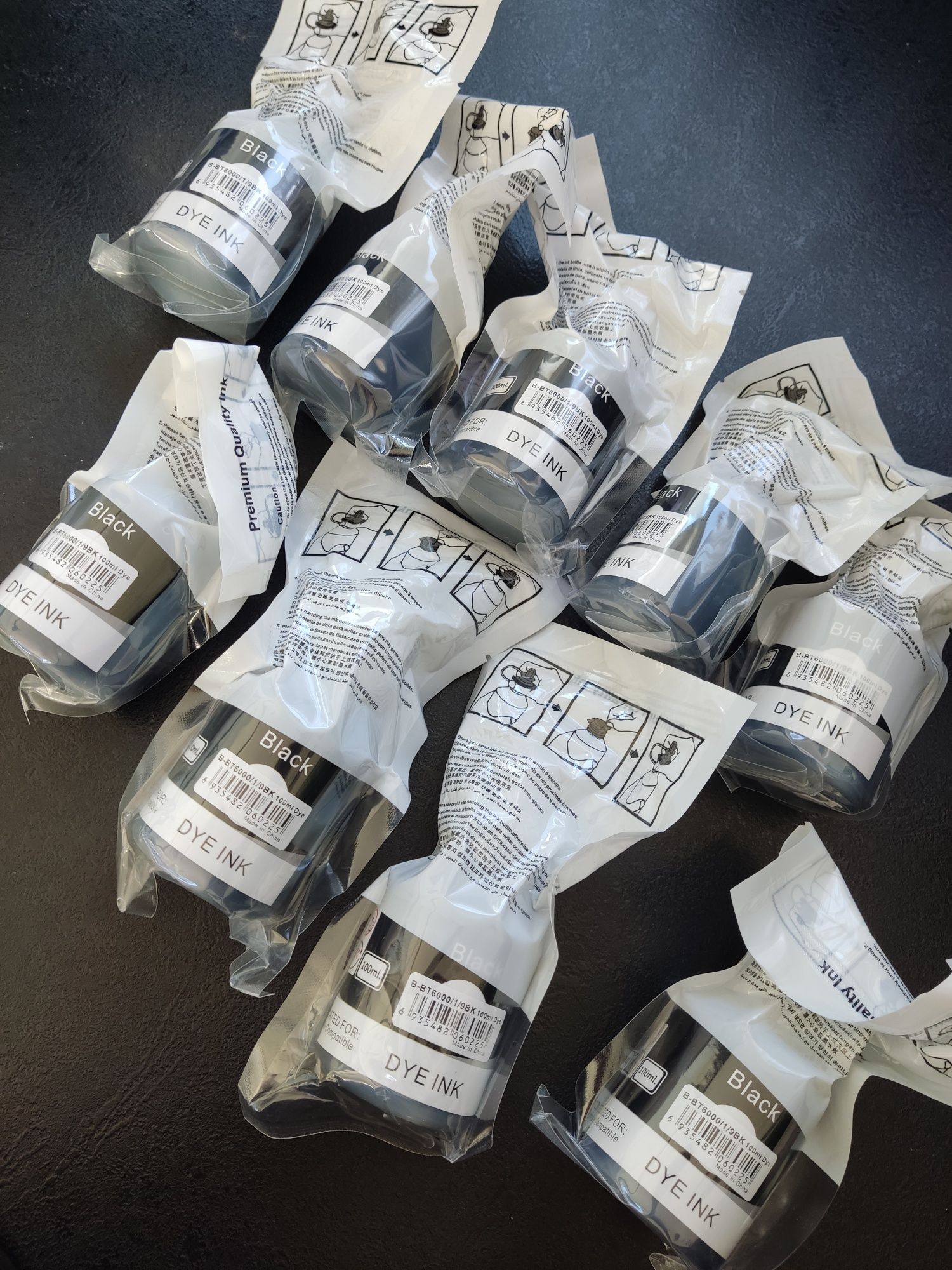 Toner tusz zamiennik do drukarki Brother Refill Ink Black TBT6000BK 10