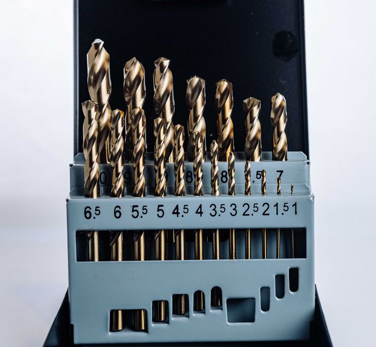 Набір свердел по металу GSR HSSE Cobalt 19 шт.