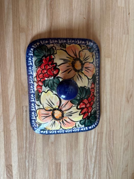 Pokrywka do maselniczki bolesławiec