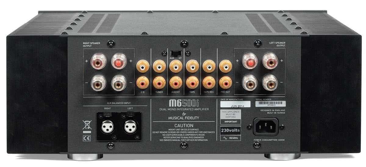 Wzmacniacz MUSICAL FIDELITY M6 500si- black- nowy, pełna gwarancja