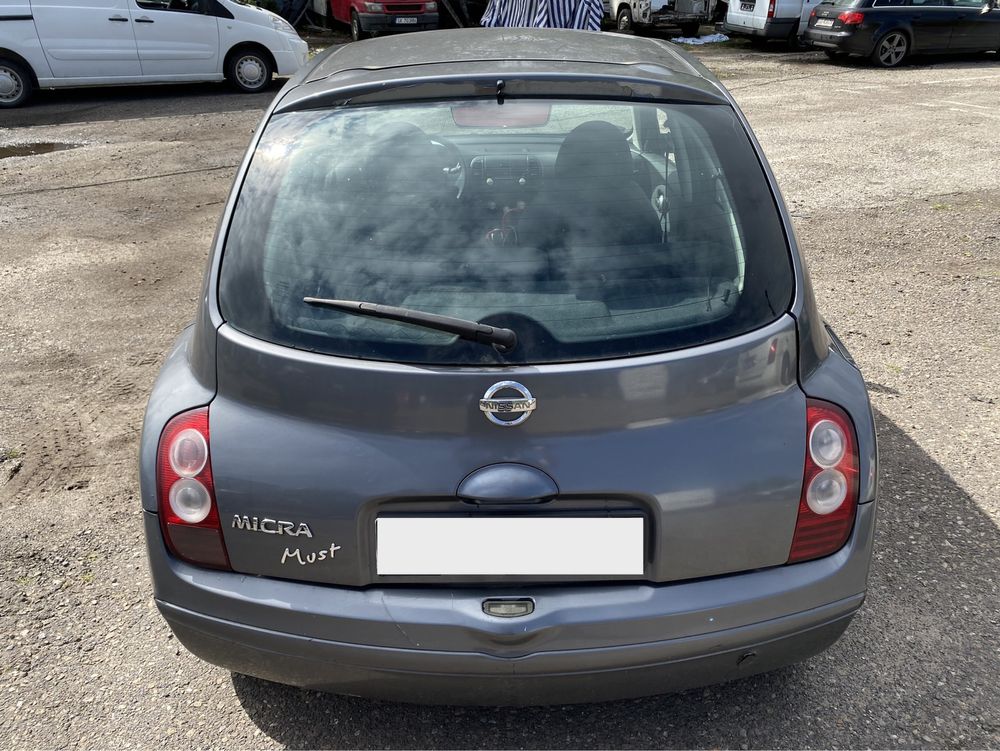 Części z Nissan Micra K12 1.5 dCi Szary KY5G KY5 G 03-10r 5 Drzwi