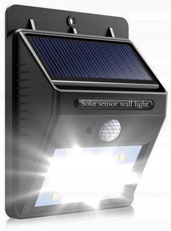 lampa solarna 30 LED SMD z czujnikiem RUCHU I ZMIERZCHU