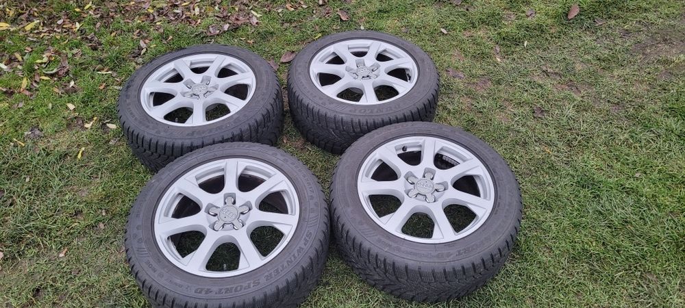 Alufelgi 17 5x112 + opony zimowe Audi A6 , A4, Q5