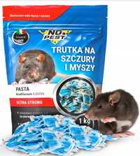 Silna trutka na myszy szczury gryzonie 1 kg