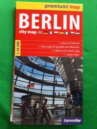 Mapa Berlina Premium Berlin