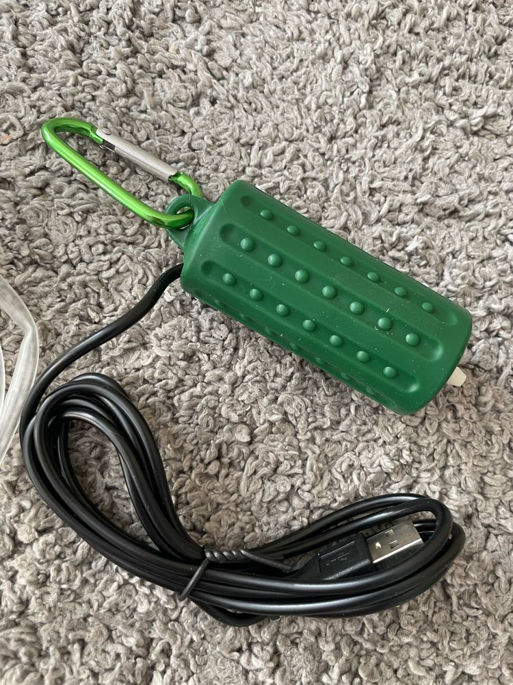 Mini pompka do akwarium USB- zielona
