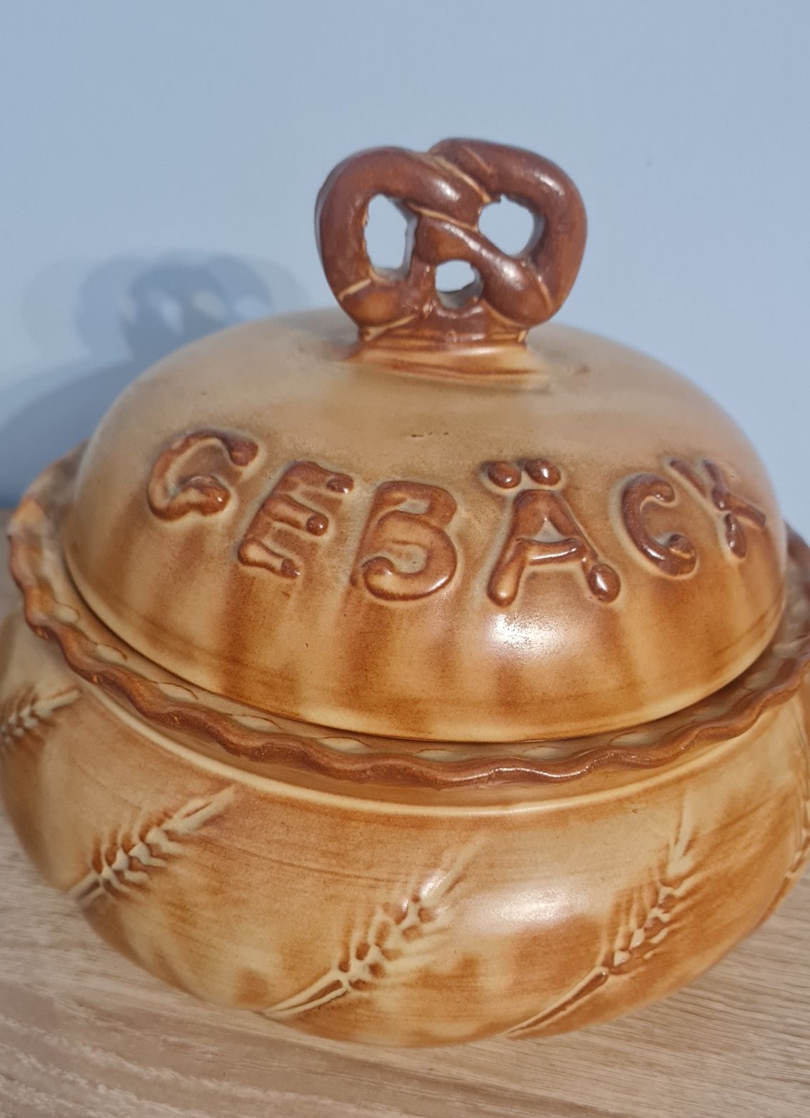 Pojemnik ceramiczny pieczywo/ciastka Vintage