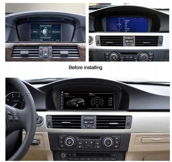 Radio GPS Android BMW E90 E91 E92 E60 E61 E62 E64 CarPlay WIFI USB CIC