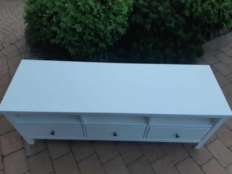 Szafka pod telewizor Hemnes Ikea drewno