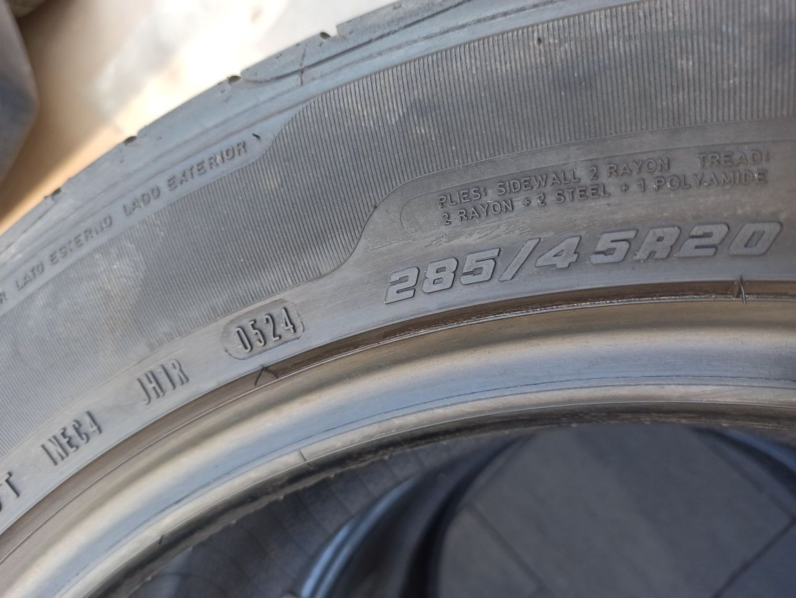 Летняя резина 285/45 R20 Goodyear Eagle F1 Asymmetric 2