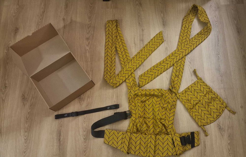 KAVKA handy - wiązane nosidełko - prawie jak nowe