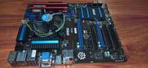 Płyta główna combo CPU 16gb RAM MSI b85g43 Intel core i5-4430