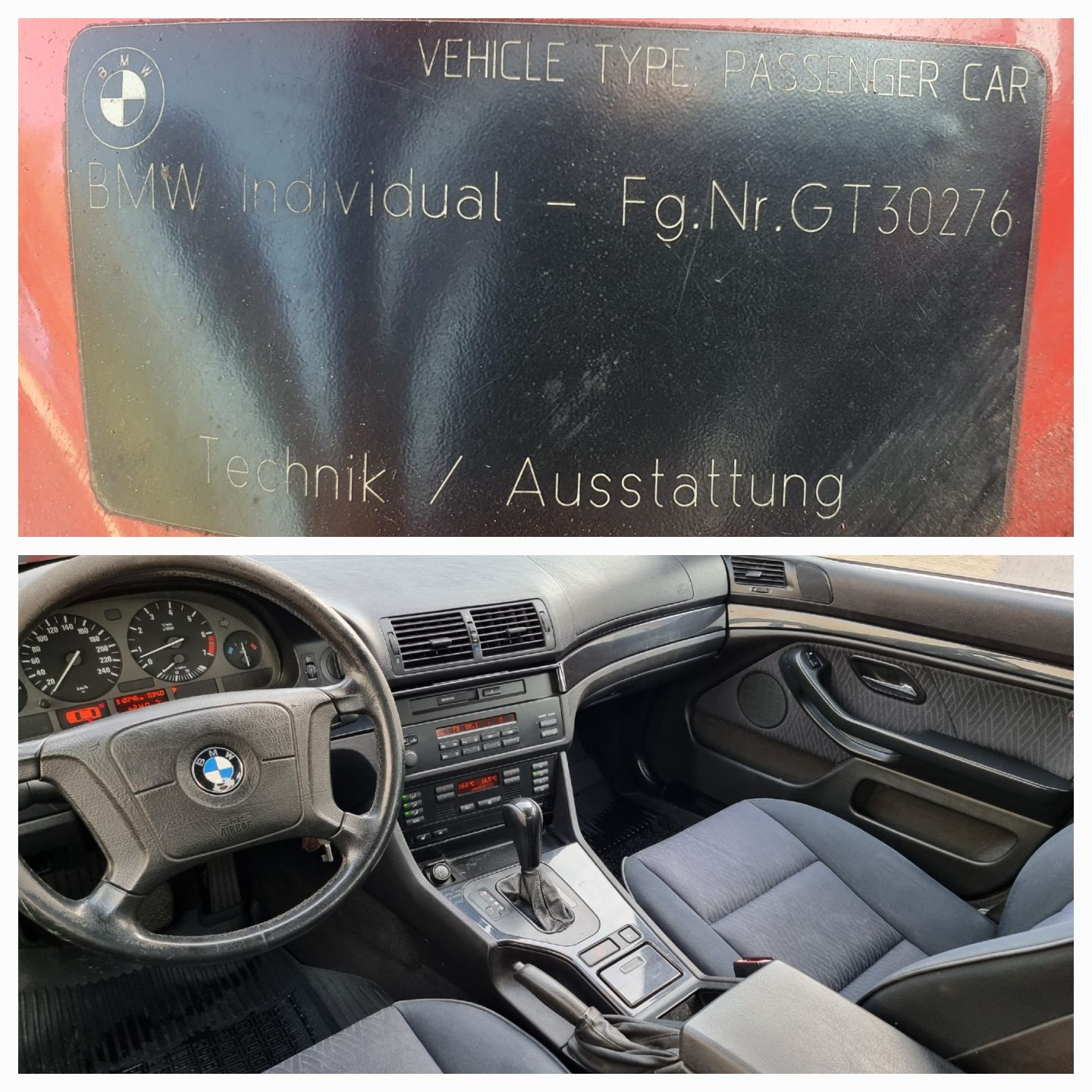Bmw 520i benzyna hak automat e39 indywidual zamiana