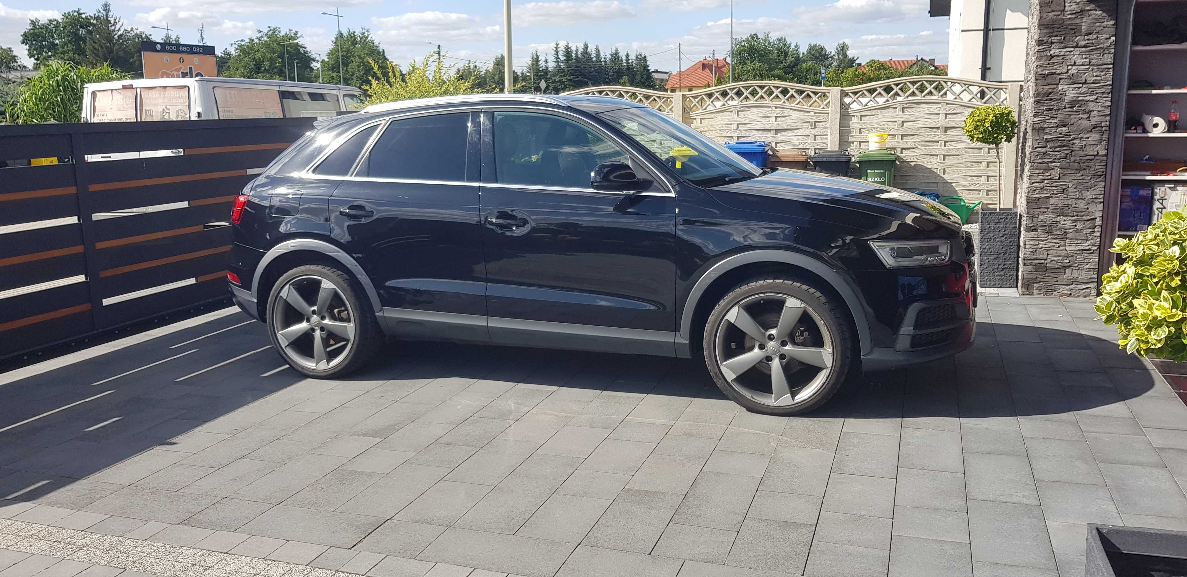 Audi Q3 Quatro Audi EXCLUSIVE 184 km  zamiana TYLKO  Linde H50 H70