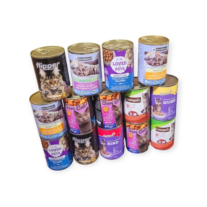 Karma dla kota mix smaków  32puszki