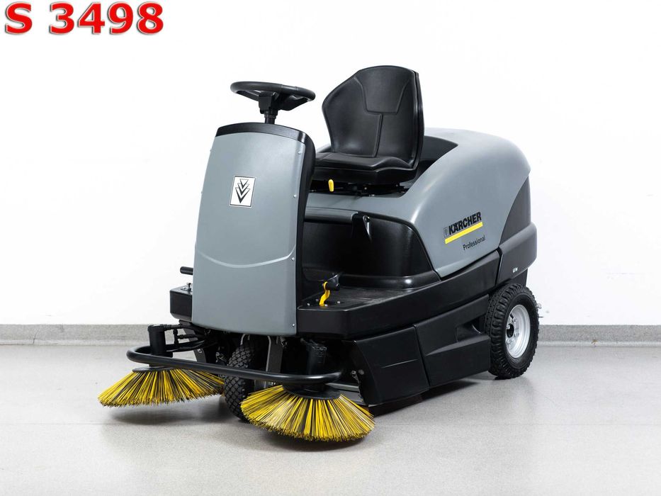 ZAMIATARKA KARCHER KM 100/100 R DIESEL 2010r 262h 10400m²/h 30000netto