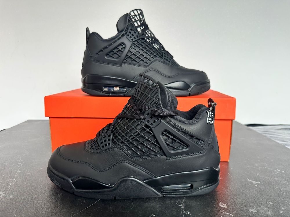 Air Jordan 4 Retro 'Net Black | Rozmiar 42.5 EU |