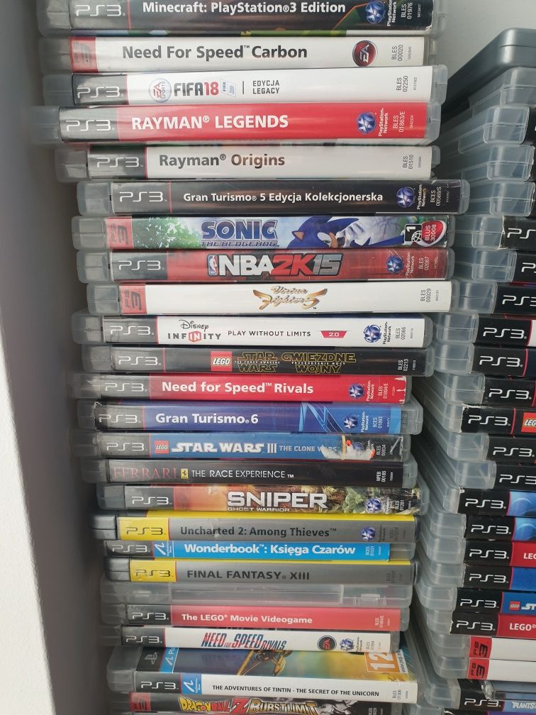 Ps3 PlayStation 3 Gry minecraft lego fifa sonic nfs