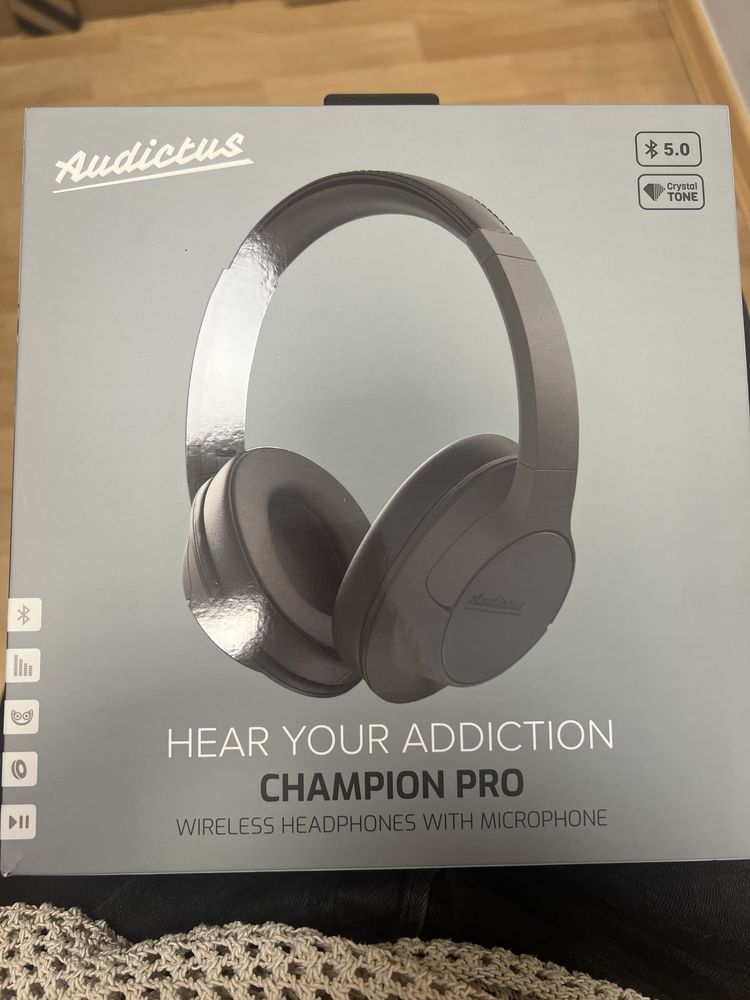 Słuchawki bezprzewodowe Audictus Champion Pro