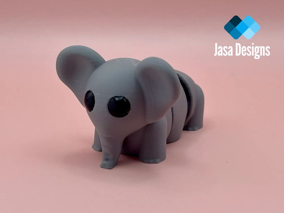 Elefante Bebé Articulado "Baby Elephant"